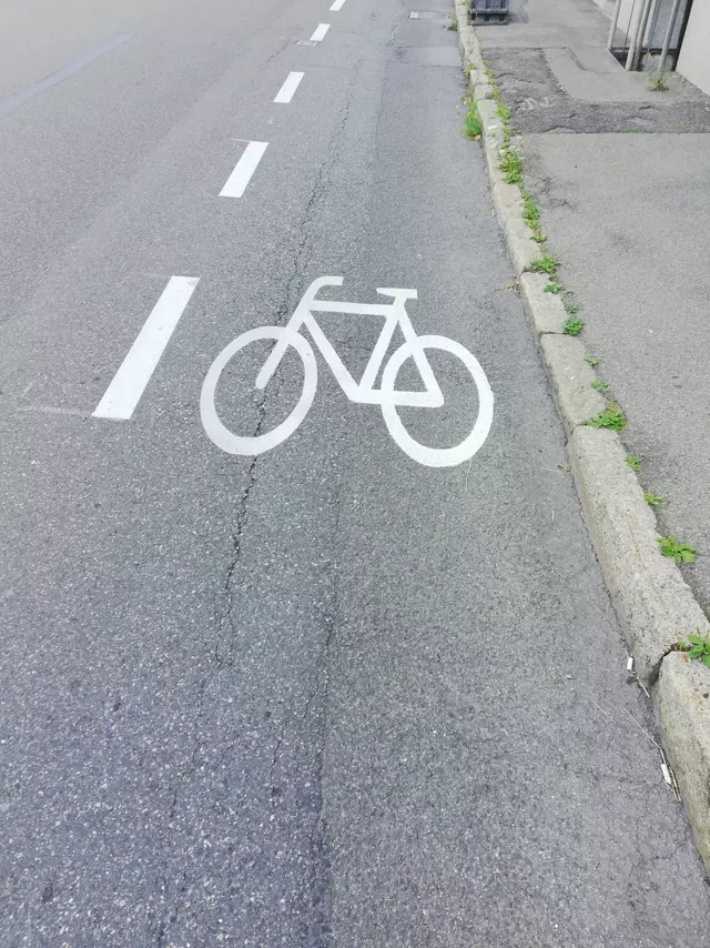 Fahrradschutzstreifen