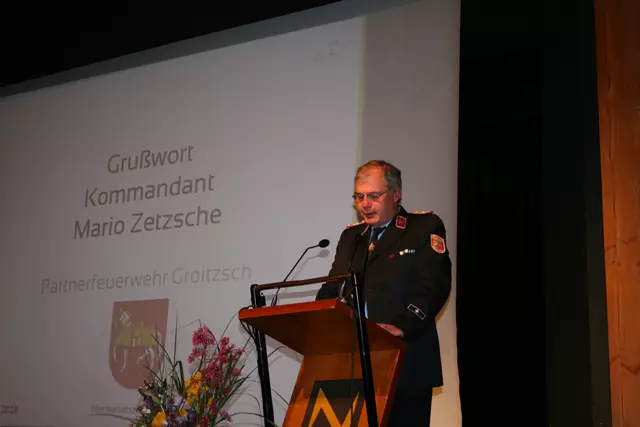 Verabschiedung Kommandant Gerd Lohrmann